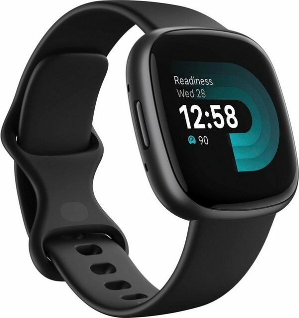 fitbit by Google Versa 4 Fitness-Smartwatch Smartwatch (FitbitOS5), inkl. 6 Monate Fitbit Premium Mitgliedschaft