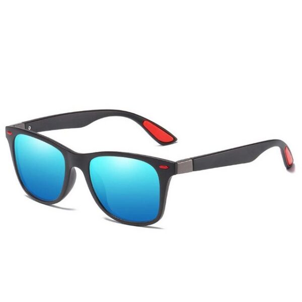 FIDDY Sonnenbrille Unisex-Sonnenbrille mit polarisierten, Retro-inspirierten Gläsern (1-St) Strandurlaub, Reisen, Angeln, wahre Farben wiederherstellen